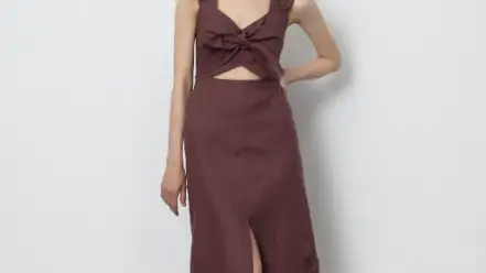 Vestido Elena Berenjena