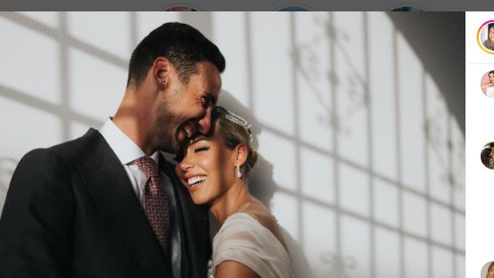 El mensaje más emocionante de la mujer de Sergio Rico por su aniversario de boda Foto