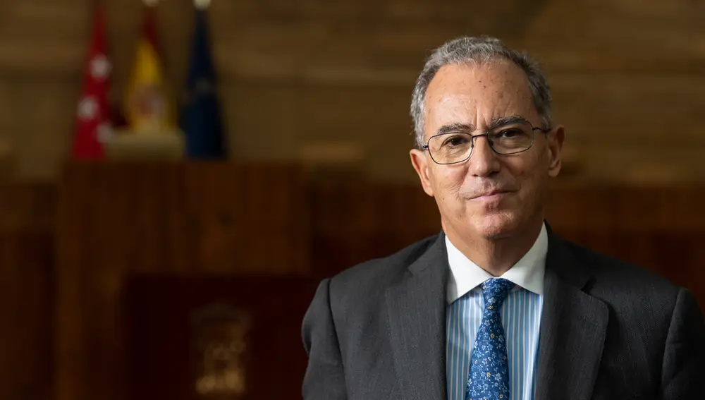 El presidente de la Asamblea de Madrid, Enrique Ossorio. David Jar
