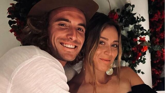 Paula Badosa y su novio Tsitsipas