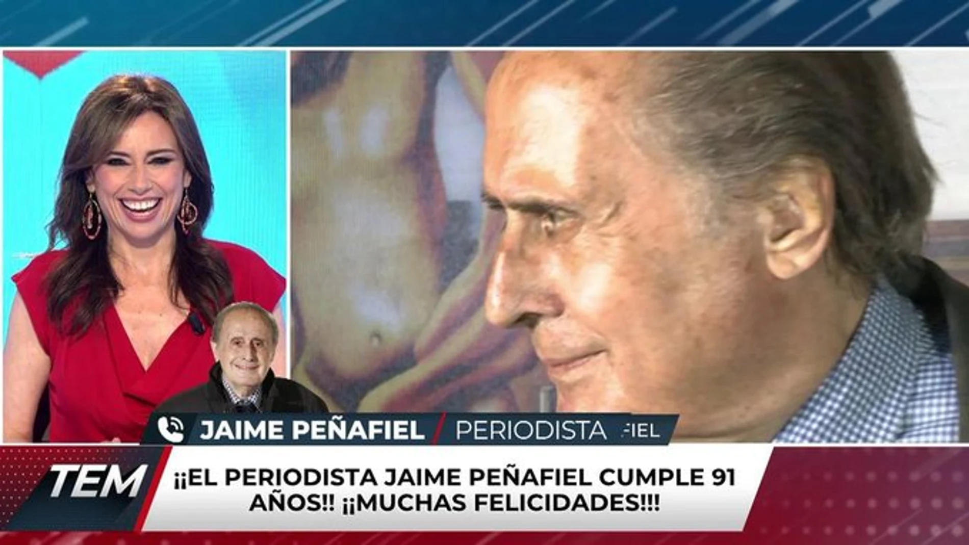 Jaime Peñafiel en su 91º cumpleaños: "Mi secreto es hacer el amor a diario"