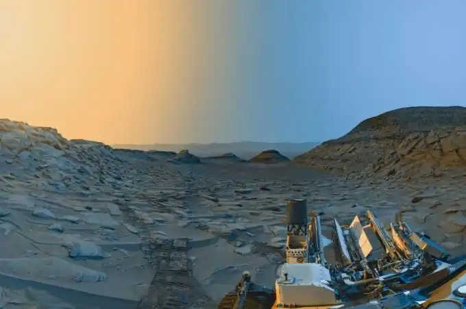 Esta es la última postal que envío el Mars Rover: amanecer y atardecer en Marte 