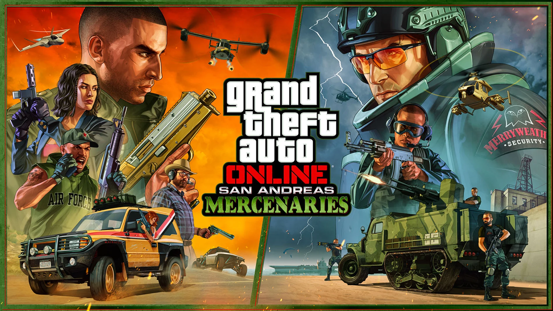 San Andreas Mercenaries: El popular GTA Online estrena otra enorme expansión gratuita.