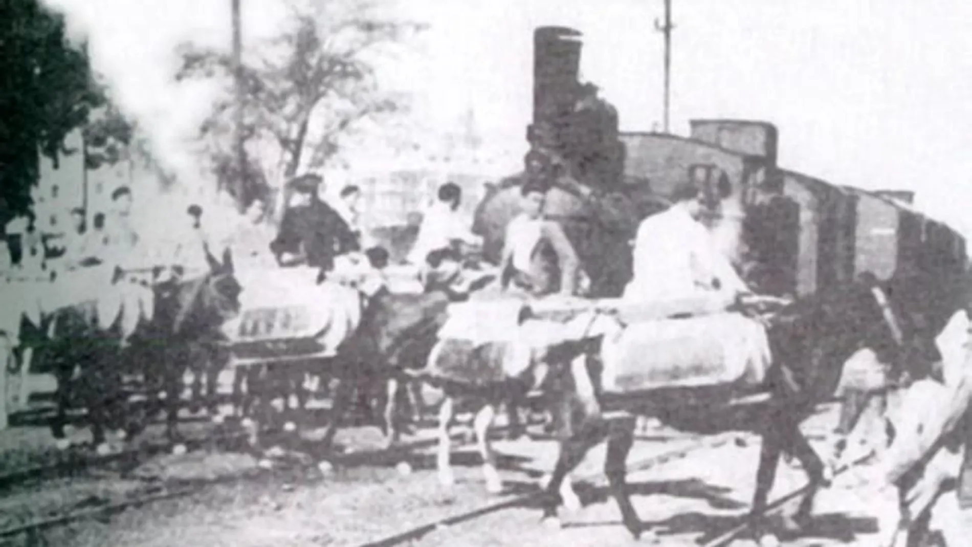 El "Tren de los Panaderos" de Alcalá de Guadaíra