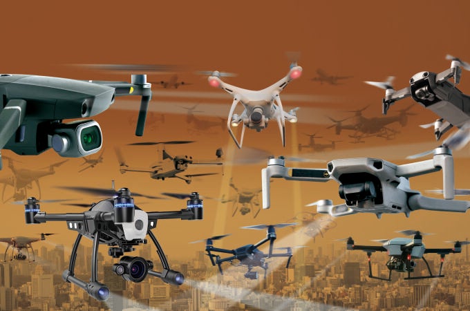 Ilustración de portada : drones