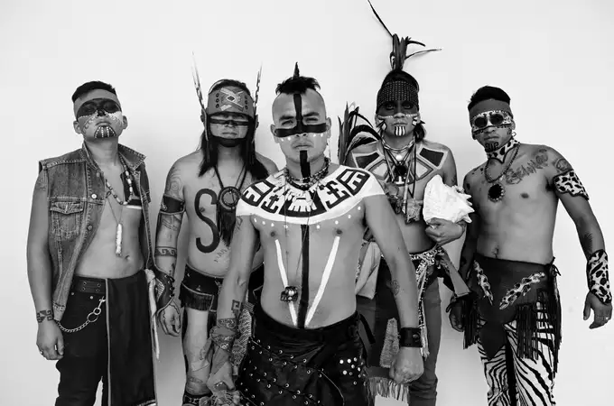 Los Cogelones: el grupo de punk que habla con el espíritu mexica