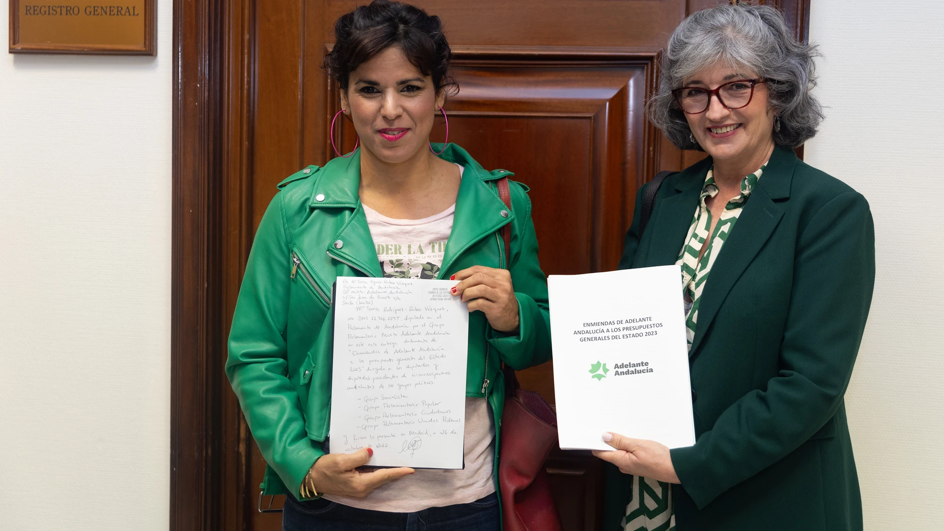 23J.-La exsenadora Pilar González liderará la lista de Adelante al Congreso con Teresa Rodríguez y Kichi de 2 y 3