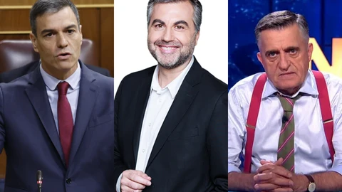 Pedro Sánchez, Carlos Alsina y El Gran Wyoming