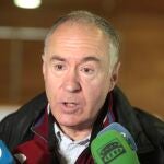 El candidato leonesista López Sendino