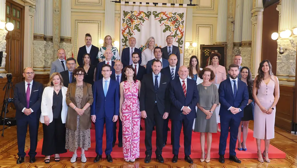 Sesi—n de constituci—n del Ayuntamiento de Valladolid