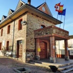 Fachada del Ayuntamiento de Moreruela de Tábara 