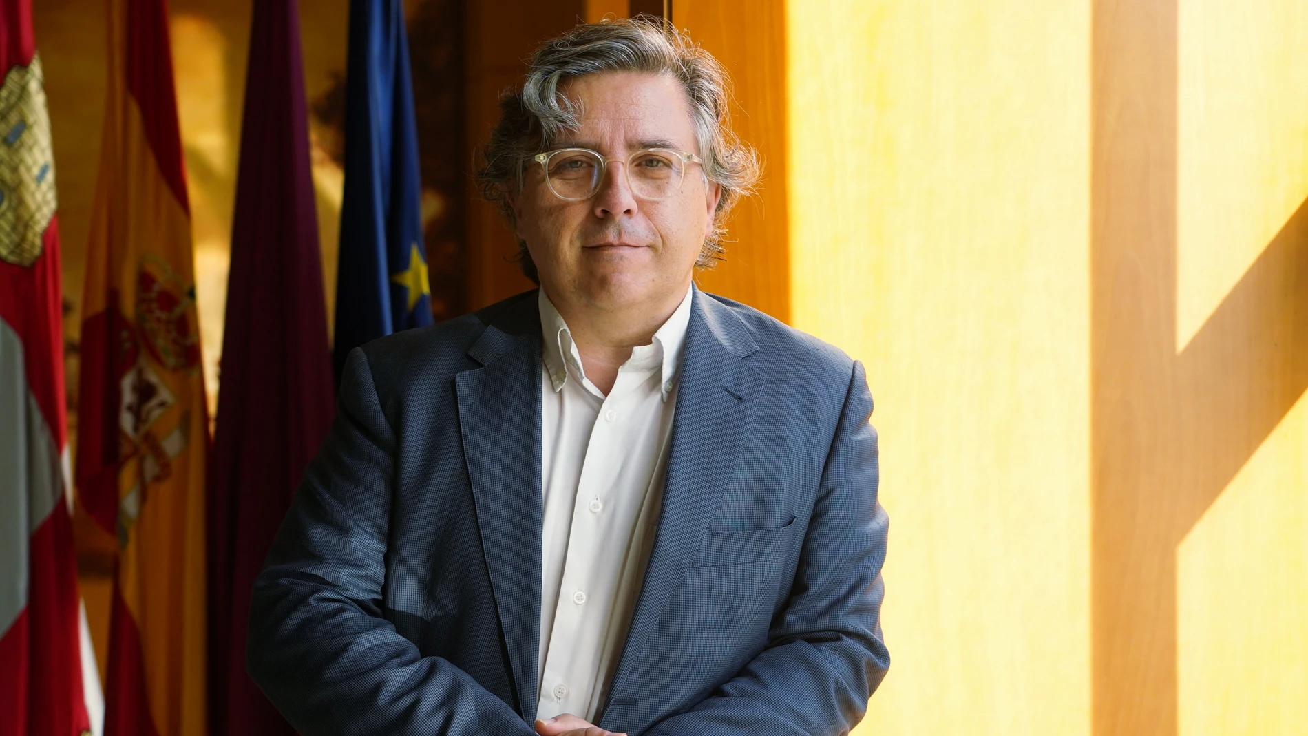 el vicepresidente de la Federación para la Promoción Rural Integral de Castilla y León, Princal, Víctor Jolín