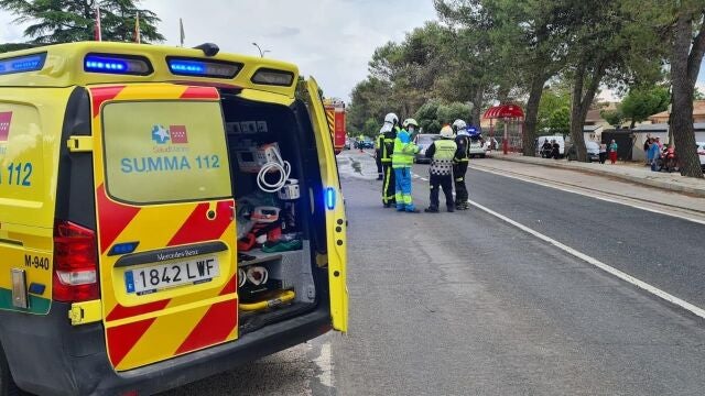 Agreden a un joven de 20 años con un arma blanca en plena calle en Parla