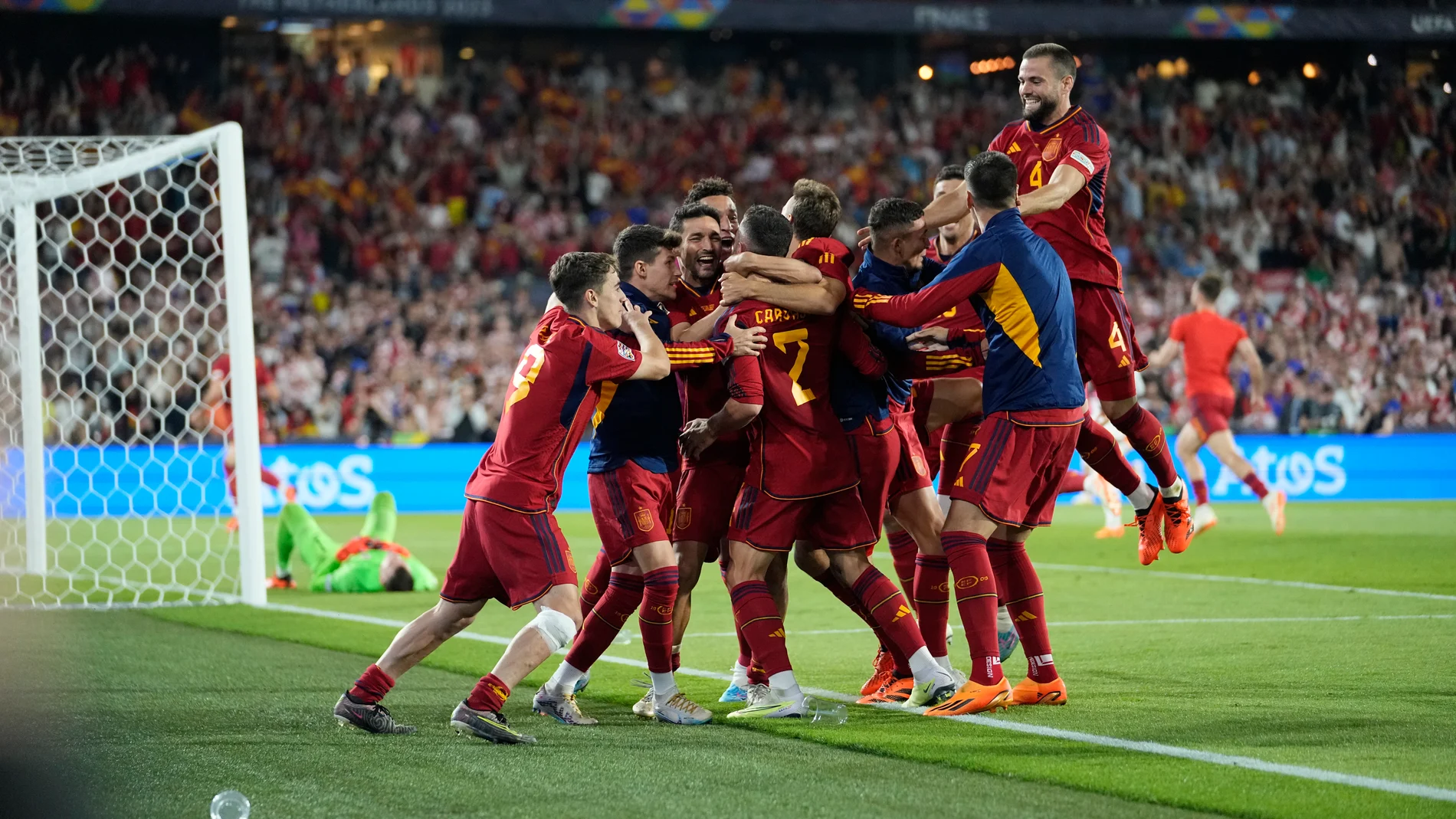 Liga de Naciones. Croacia - España. España estrena un nuevo título