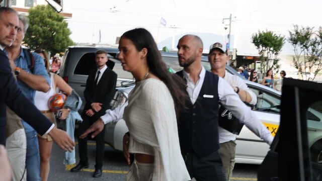 Victoria Federica en la graduación de su prima Irene.