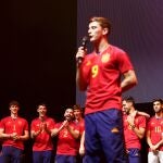 Spain Team celebration in Madrid - UEFA Nations League
