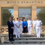 Visita de la Armada a Numancia y Soria