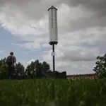 Torre para el anidamiento de aves y murciélagos