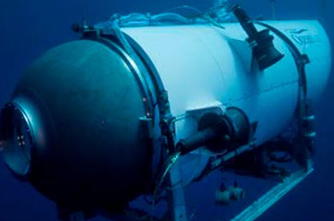 El submarino de OceanGate en 2021
