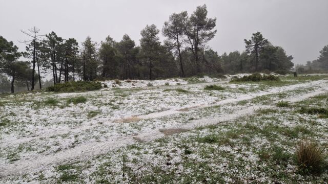 Posible granizo en Aragón