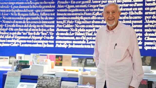 Josep Vallverdú presenta "Mosaic de tardor" a pocos días de cumplir los 100 años