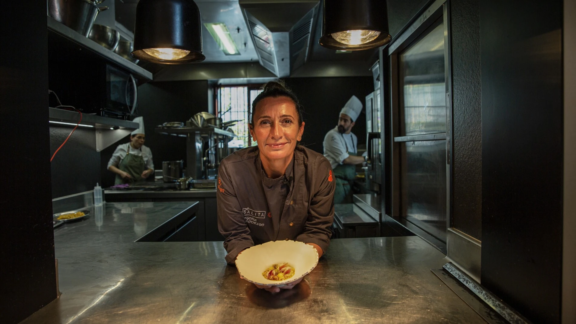 Begoña Rodrigo en La Salita, con dos Soles Repsol y una estrella Michelin