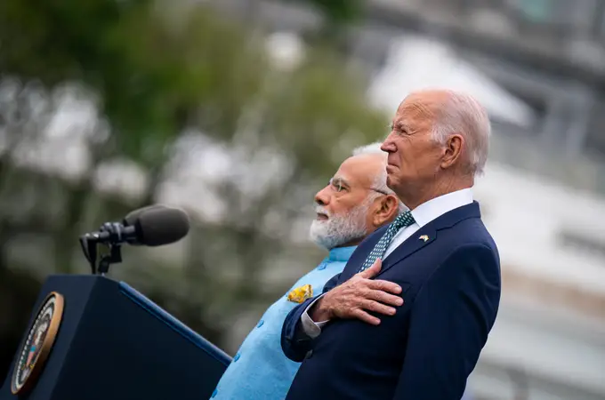 Biden estrecha su alianza con India con el ojo puesto en China