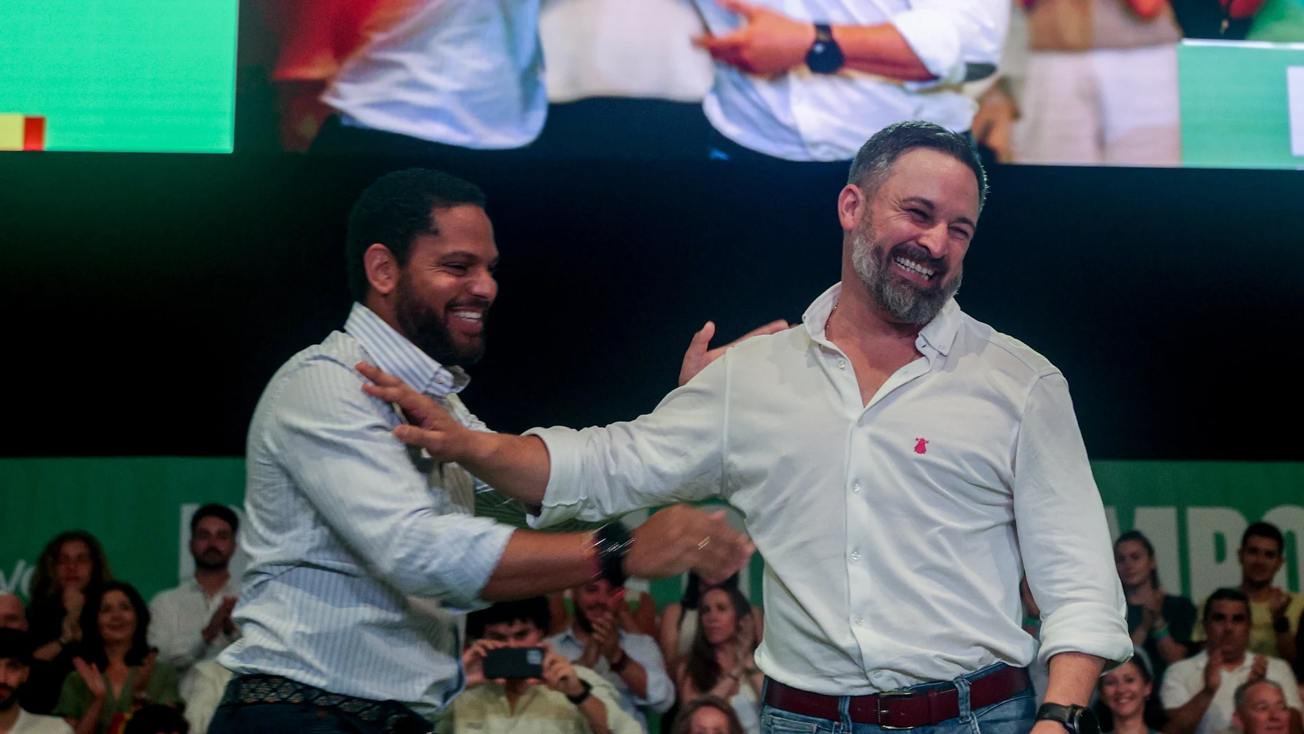 Abascal eleva la presión sobre el PP y pone de ejemplo el pacto de ...