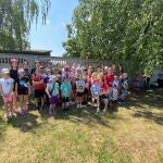 53 niños y niñas ucranianos llegaron ayer a Valencia para pasar el verano dentro del programa de acogida