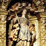 Santa Orosia en la Capilla de la santa en la Catedral de Jaca