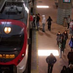 MADRID.-Cercanías aumenta 25 trenes y 13.850 plazas sentadas en las C3 y C4 hasta agosto por el cierre de la L1 de Metro