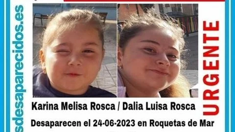Desaparecidas dos menores de cuatro y nueve años de edad en Roquetas de Mar (Almería) desde el pasado sábado