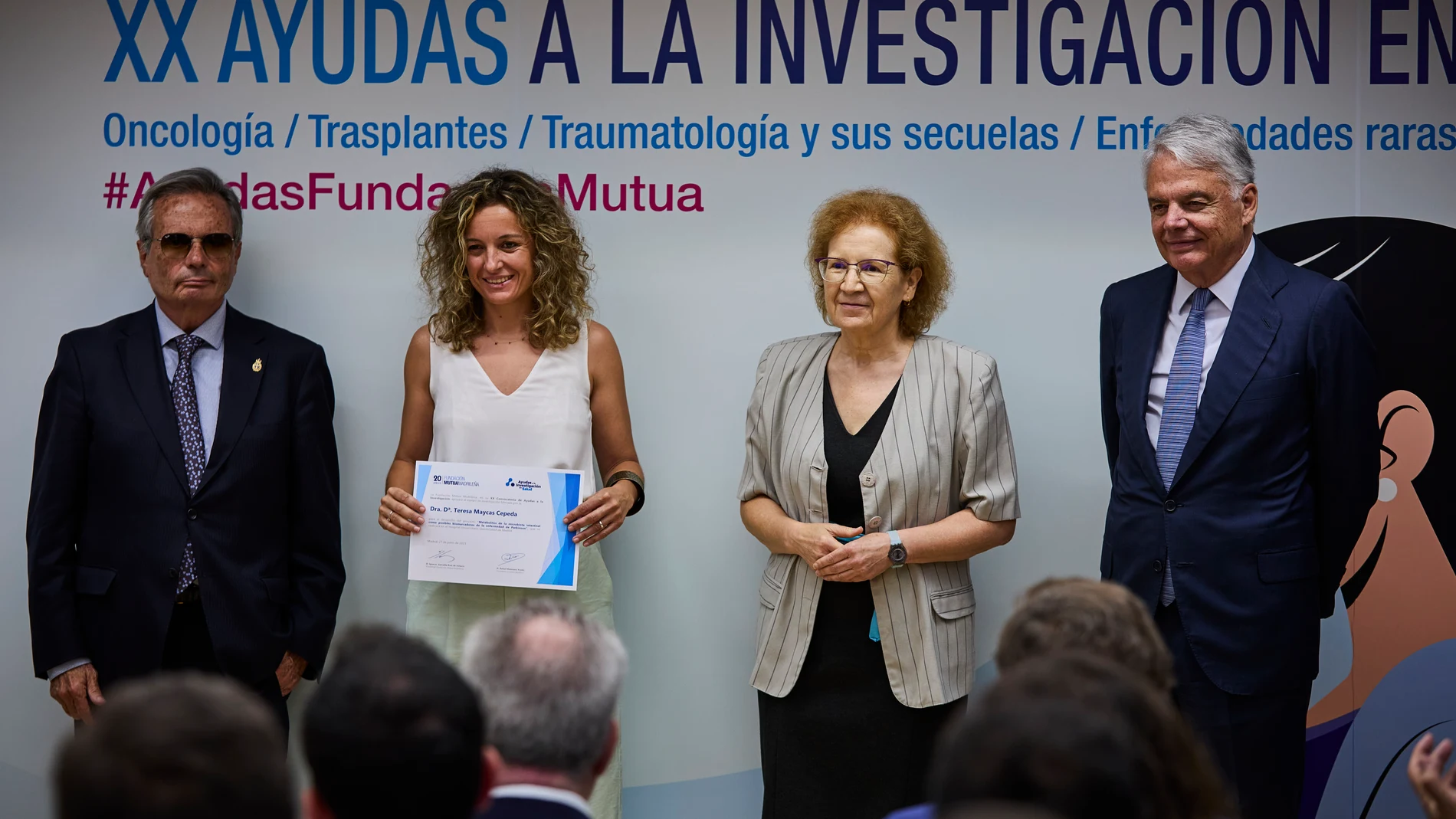 XX Ayudas Fundacion Mutua Madrileña a la investigación en salud. © Alberto R. Roldán / Diario La Razón. 27 06 2023 