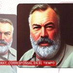 RTVE incorpora a Hemingway como "corresponsal en el tiempo" de Sanfermines 2023 gracias a la IA