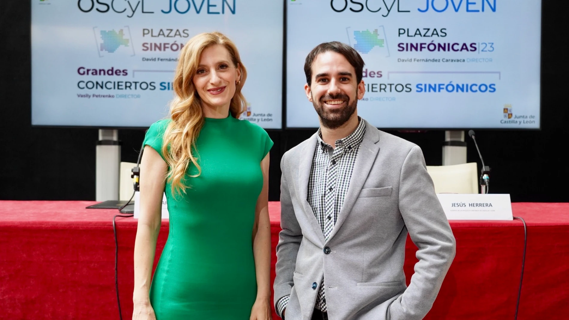 Mar Sancho y Jesús Herrera presentan el ciclo "Plazas Sinfónicas"