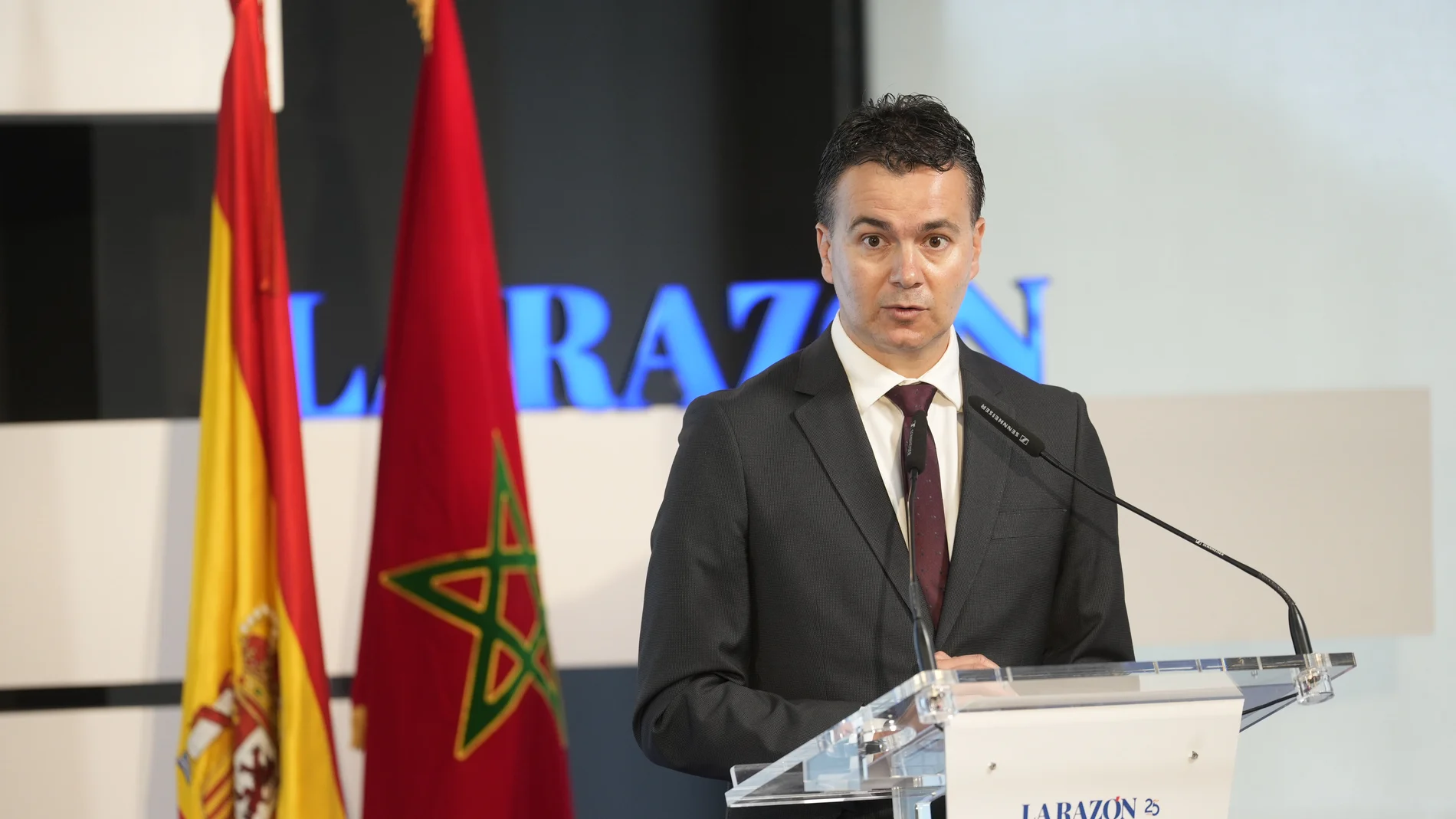 El Ministro de de Industria, Comercio y Turismo, Héctor Gómez en el Foro Económico Marruecos-España organizado por LA RAZÓN