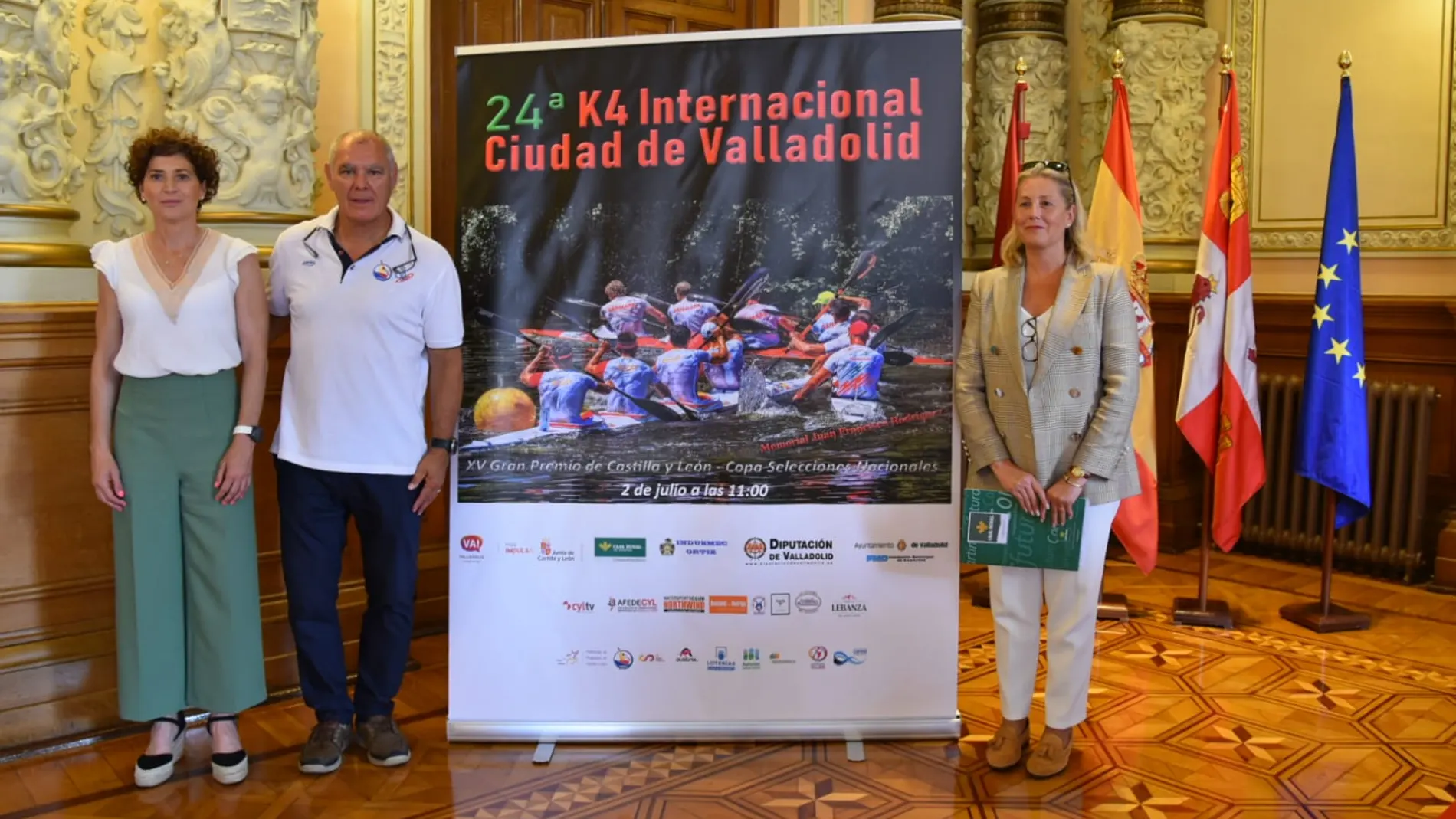 Presentación del 24 Gran Premio Internacional K-4 Ciudad de Valladolid