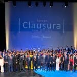 Sevilla.-Cajasol.-Más de un centenar de alumnos del Instituto de Estudios Cajasol despiden el curso 2022/2023