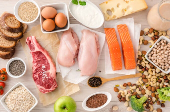 Alimentos con un contenido alto en proteínas