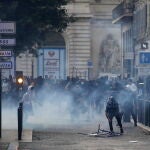 Marseille demonstration after fatal shooting of teenager by a police officer in Nanterre