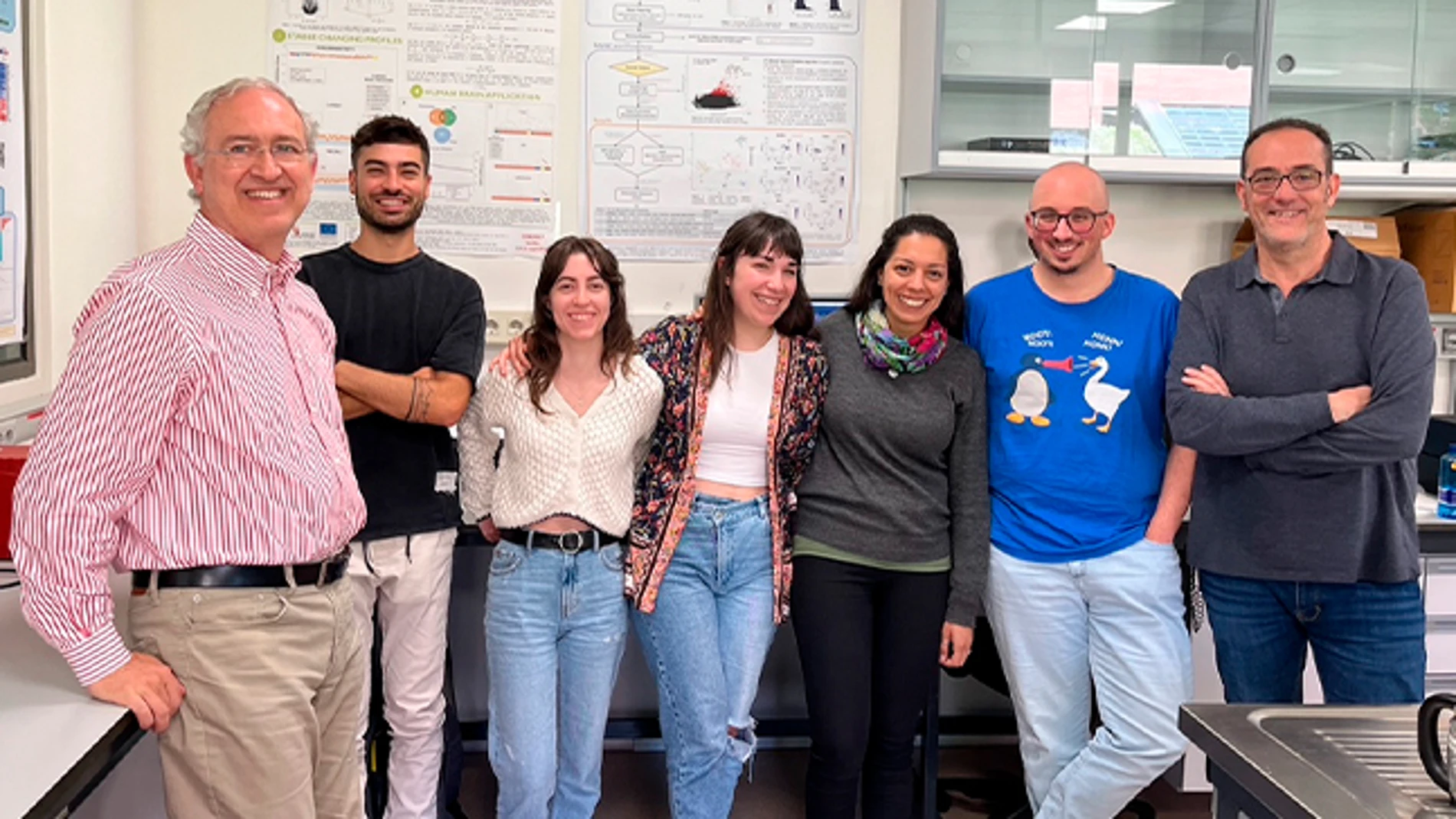 Equipo del laboratorio de bioinformática y genómica funcional del cáncer, dirigido por Javier De las Rivas