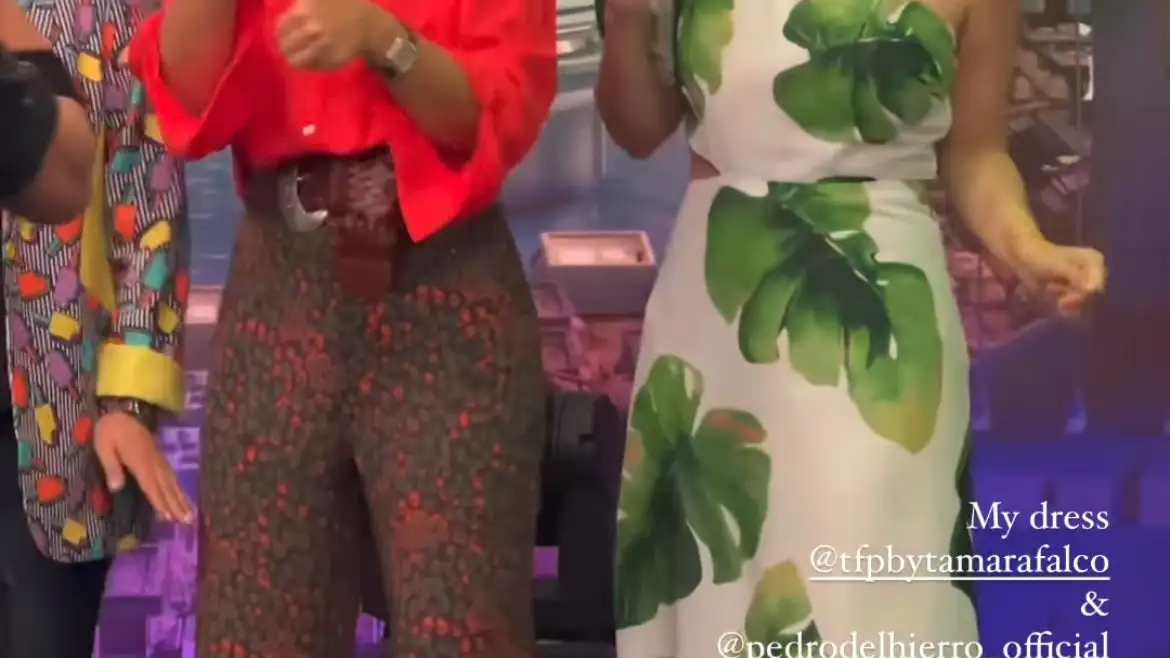 Tamara Falcó en 'El Hormiguero'.
