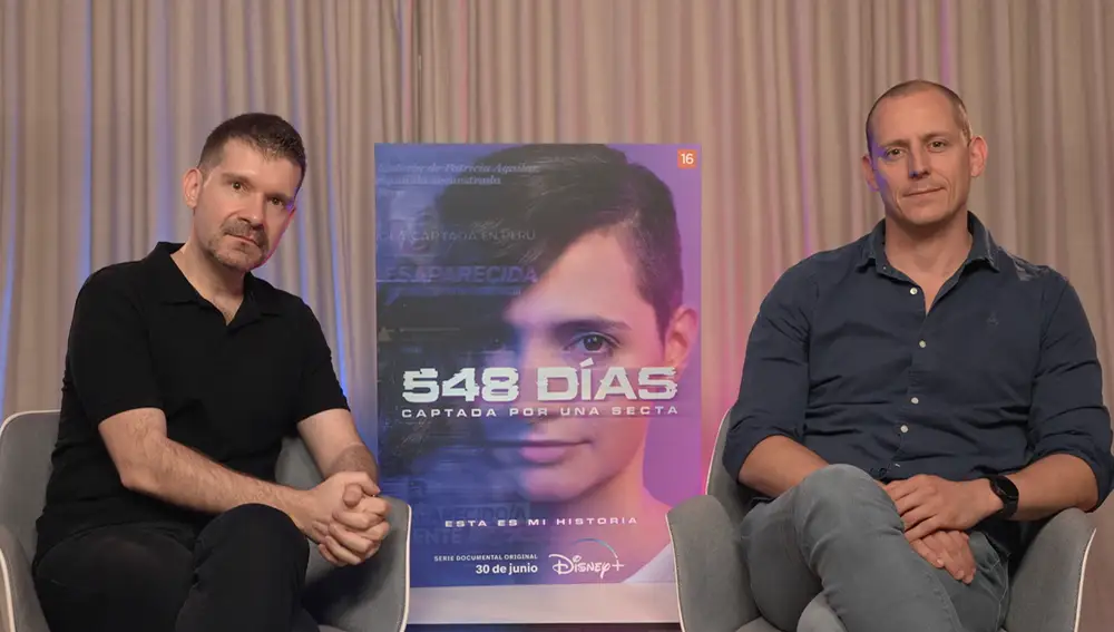 Olmo Figueredo (dcha.) y José Ortuño, directores de &quot;548 días&quot;