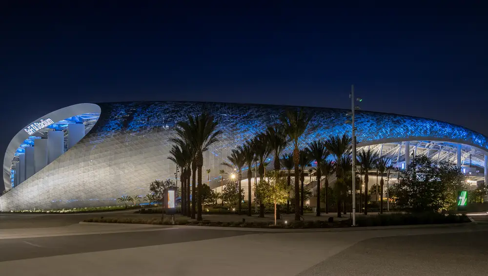 SoFi Stadium, desarrollado por Turner en Los Ángeles