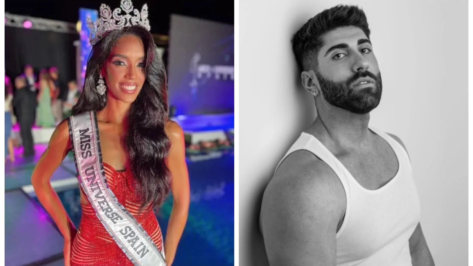 Athenea Pérez y Javier Yeste, Miss Universo de España y Mr Gay de España, respectivamente MISS UNIVERSO DE ESPAÑA/MR GAY D 02/07/2023
