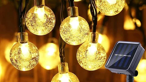 Luces para jardín que se cargan con energía solar