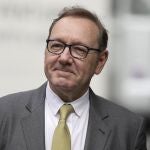 Actor Kevin Spacey arrives at Southwark Crown Court in London, Friday, June 30, 2023. Spacey is going on trial on charges he sexually assaulted four men as long as two decades ago. The double-Oscar winner faces a dozen charges at Southwark Crown Court.
