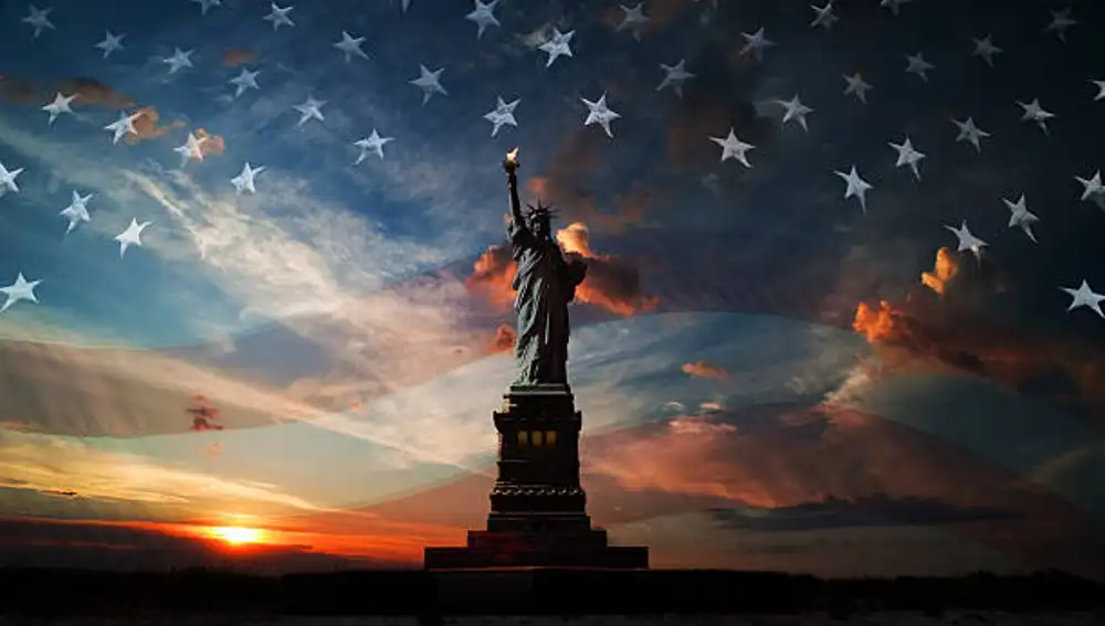 La estatua de la Libertad es un símbolo de justicia, democracia y libertad para los estadounidenses 