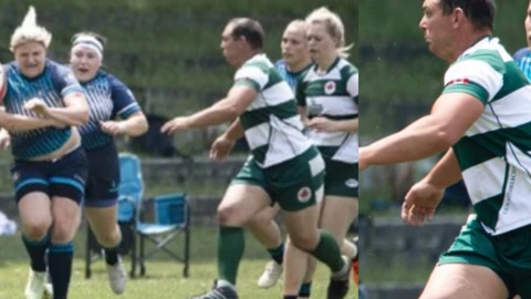 Escándalo trans en un partido de Rugby con tres jugadoras lesionadas