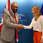 UK Foreign Secretary James Cleverly visits European Parliament